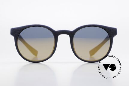 Mykita Mylon Omega Mirrored Zeiss Sun Lenses, size 50-21, color code 325; unisex sunglasses, Made for Men and Women