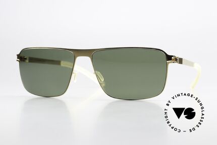 Mykita Greyson With Polarized Sun Lenses, Mykita sunglasses, GREYSON in size 58-14, color 013, Made for Men