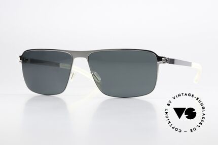 Mykita Greyson Classic Sunglasses Silver Details
