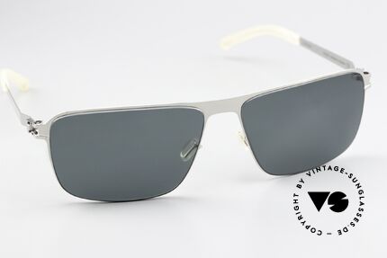 Mykita Greyson Classic Sunglasses Silver, unworn model with full original packaging by MYKITA, Made for Men