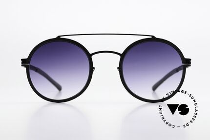 Mykita Lupita Purple Gradient Sun Lenses, round glasses, Decades Sun-Collection (women & men), Made for Men and Women