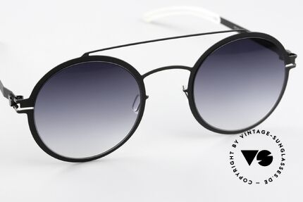 Mykita Lupita Gray Gradient Sun Lenses, unworn model from 2018, with original case by MYKITA, Made for Men and Women