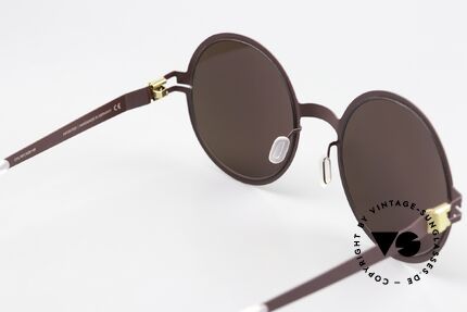 Mykita Scarlett Slightly Mirrored Sun Lenses, innovative flexible frame construction: one size fits all, Made for Women