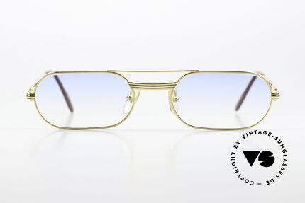 Cartier MUST LC - M Vintage Eyewear From 1983, this pair with Louis Cartier decor, M size 55/20, 140, Made for Men