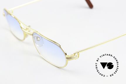 Cartier MUST LC - M Vintage Eyewear From 1983, 22ct gold-plated frame (like all old Cartier originals), Made for Men