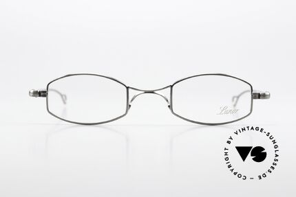 Lunor X-Bridge Oval Square A Classic In Antique Silver, without ostentatious logos (but in a timeless elegance), Made for Men and Women