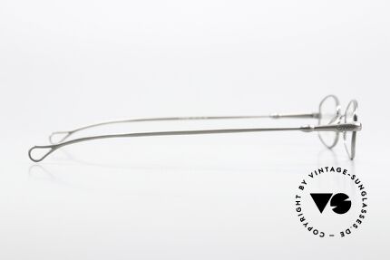 Lunor X-Bridge Oval Square A Classic In Antique Silver, of course, unworn (with an orig. hard case by LUNOR), Made for Men and Women