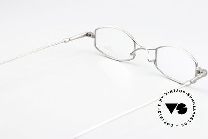 Lunor X-Bridge Oval Square A Classic In Antique Silver, Size: small, Made for Men and Women
