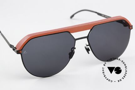 Mykita Leica ML02 Collaboration Collection, unworn model, Leica Red / Black Leica Black Solid, Made for Men