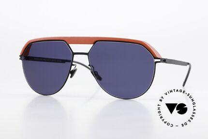 Mykita Leica ML02 Leica Red Black Deep Blue Lens, Mykita sunglasses, Mod. ML02, size 57/15, col. 551, Made for Men