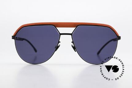 Mykita Leica ML02 Leica Red Black Deep Blue Lens, collaboration with the high-end camera brand LEICA, Made for Men