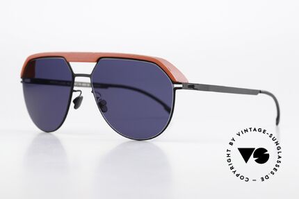 Mykita Leica ML02 Leica Red Black Deep Blue Lens, correspondingly high-quality developed sun lenses, Made for Men