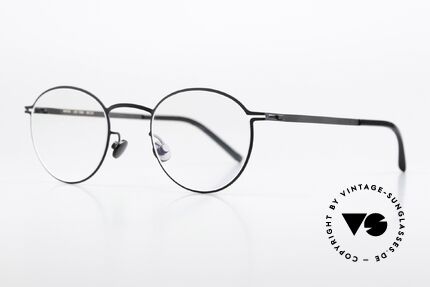 Mykita Tona Small Round Panto Eyewear, color code 002 "Black" (glasses for ladies and gents), Made for Men and Women