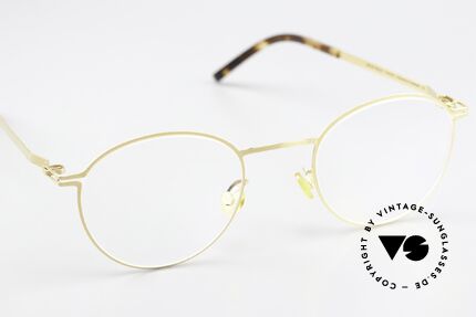 Mykita Tona Small Panto Frame Glossy Gold, unworn model with full original packaging by MYKITA, Made for Men and Women
