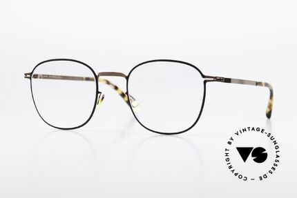 Mykita Andersson Shiny Copper Black Frame, Mykita eyeglasses, men's model Andersson; size 48-21, Made for Men