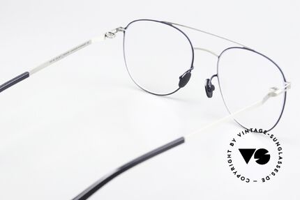 Mykita Nilsson Shiny Silver And Navy Blue, very interesting color 051 = Shiny Silver / Navy Blue, Made for Men