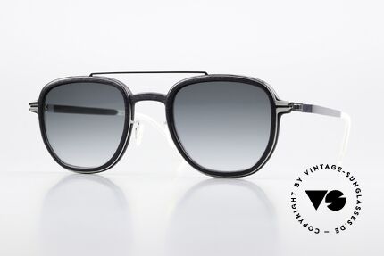 Mykita Mylon Alder Square Designer Sunglasses, Mykita Mylon HYBRID sunglasses; mod. ALDER, Made for Men