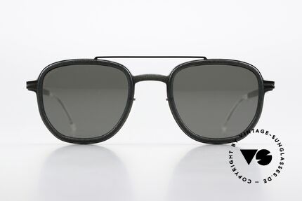 Mykita Mylon Alder With Polarized Sun Lenses, classy, stylish men's sunglasses in size 48-24, Made for Men
