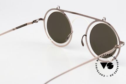 Mykita Siru Spectacular Designer Shades, the sun lenses (100% UV) can be replaced if needed, Made for Men and Women
