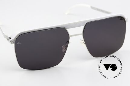 Mykita Leica ML03 Quality Glasses For Connoisseurs, unworn model, Mouse Grey / Shiny Silver Black Solid, Made for Men