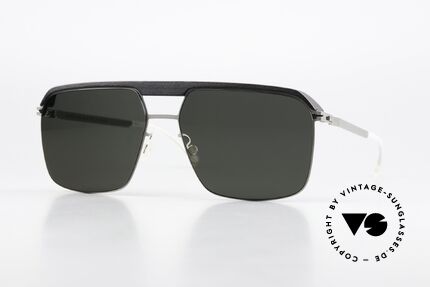Mykita Leica ML03 Pitch Black / Matte Silver Edition, Mykita sunglasses, Mod. ML03, size 60/16, col. 471, Made for Men