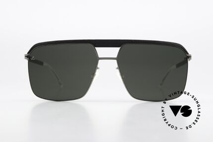 Mykita Leica ML03 Pitch Black / Matte Silver Edition, collaboration with the high-end camera brand LEICA, Made for Men