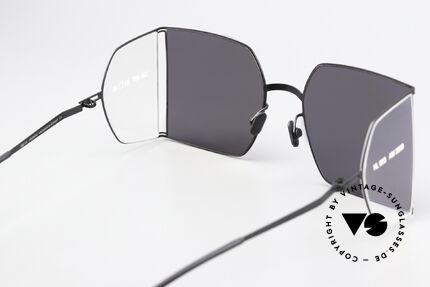 Mykita Helmut Lang HL003 Square Shades Side Lenses, the quality frame could be glazed with prescriptions, Made for Men and Women