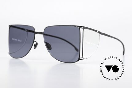 Mykita Helmut Lang HL002 Minimalist-Avant-Garde Frame, minimalist-avant-garde sunglasses with side blinds, Made for Men and Women