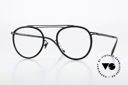 Mykita Maren Black Designer Eyewear Unisex Details