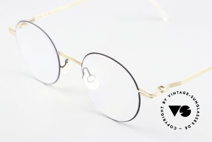 Mykita Yorin Round Eyewear M - L Size, interesting color 285: Champagner Gold / Dark Brown, Made for Men and Women