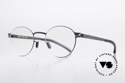 Mykita Peach No1 Collection 2017 - 2019, color code 002 'Black'  = women's & men's eyeglasses, Made for Men and Women