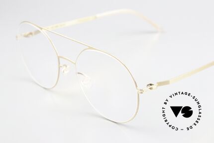 Mykita Lonne Ladies Specs Champagne Gold, unworn model from 2019 comes with an original MK case, Made for Women