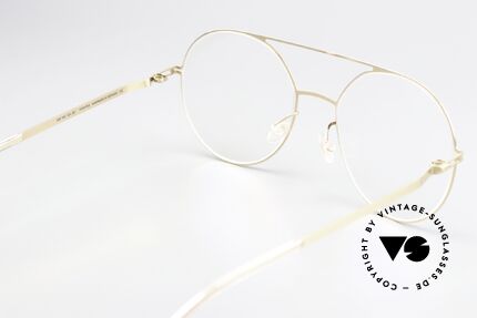 Mykita Lonne Ladies Specs Champagne Gold, the quality frame can be glazed with lenses of any kind, Made for Women