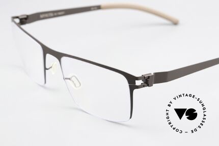 Mykita Monty Square Frame Brown Petrol Blue, well-known top quality (handmade in Germany, Berlin), Made for Men