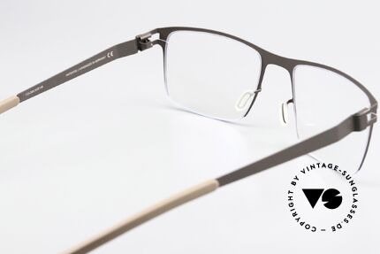 Mykita Monty Square Frame Brown Petrol Blue, the original DEMO lenses can be replaced optionally!, Made for Men