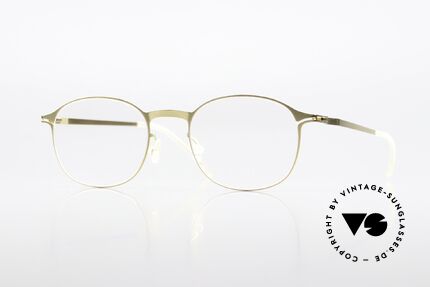 Mykita Toimi Ladies Metal Frame Glossy Gold Details