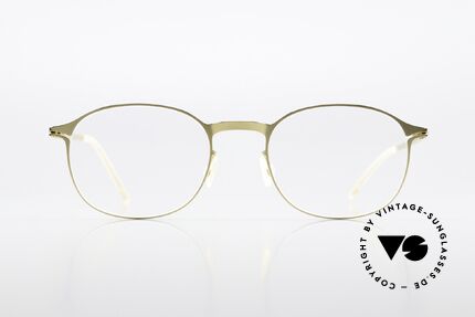Mykita Toimi Ladies Metal Frame Glossy Gold, metal specs, LITE collection made from 2017-2018, Made for Women