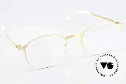 Mykita Toimi Ladies Metal Frame Glossy Gold, unworn model with full original packaging by MYKITA, Made for Women