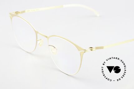Mykita Gesa Classic Ladies Specs Glossy Gold, well-known top quality, handmade in Germany, Berlin, Made for Women