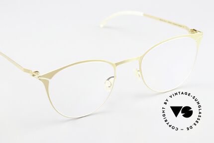 Mykita Gesa Classic Ladies Specs Glossy Gold, unworn model with full original packaging by MYKITA, Made for Women