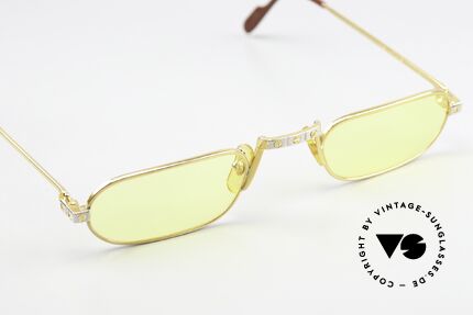 Cartier Demi Lune Santos - L Limited L Version From 1987, 2. hand; great condition (completely refurbished) with case, Made for Men and Women