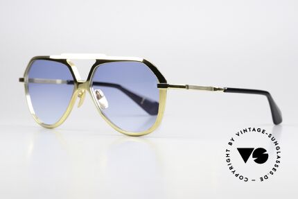 Jacques Marie Mage Maxime Loulou de la Falaise 60's Style, Manhattan, Poseidon Gradient, Limited, size 58/14, Made for Men and Women Jacques Marie Mage Maxime Loulou de la Falaise 60's Style, Manhattan, Poseidon Gradient, Limited, size 58/14, Made for Men and Women
