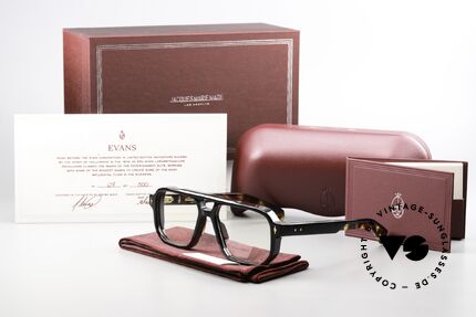 Jacques Marie Mage Evans Limited Edition Frame In Noir, Size: large, Made for Men and Women Jacques Marie Mage Evans Limited Edition Frame In Noir, Size: large, Made for Men and Women