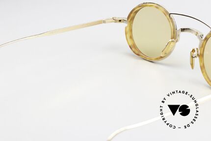 Jacques Marie Mage Ringo 2 Round Beta Titanium Frame, exact description: JMM RINGO 2, BICHON, Yellow, Made for Men and Women Jacques Marie Mage Ringo 2 Round Beta Titanium Frame, exact description: JMM RINGO 2, BICHON, Yellow, Made for Men and Women