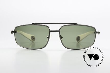 Chrome Hearts Boned Rockstar Sunglasses 2004, very sporty luxury sunglasses for connoisseurs, Made for Men Chrome Hearts Boned Rockstar Sunglasses 2004, very sporty luxury sunglasses for connoisseurs, Made for Men