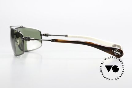 Chrome Hearts Boned Rockstar Sunglasses 2004, very distinctive vintage sunglasses; unworn NOS, Made for Men Chrome Hearts Boned Rockstar Sunglasses 2004, very distinctive vintage sunglasses; unworn NOS, Made for Men