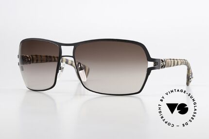 Chrome Hearts Tang II Distressed Zebra Leather Details