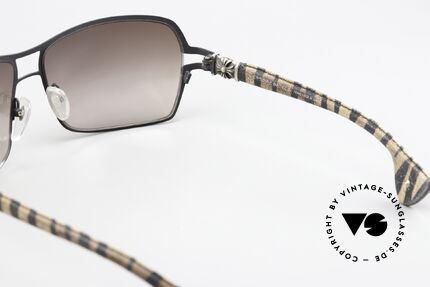 Chrome Hearts Tang II Distressed Zebra Leather, Size: large, Made for Men and Women Chrome Hearts Tang II Distressed Zebra Leather, Size: large, Made for Men and Women