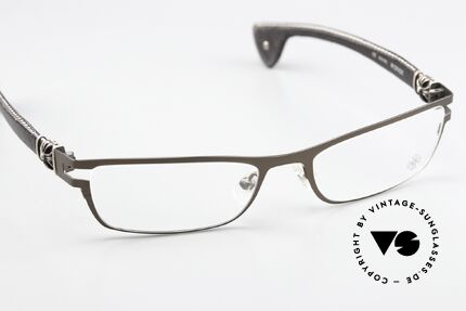 Chrome Hearts M. Diver Luxury Eyewear Leather Square, lens height 28mm; more of a reading glasses type, Made for Men Chrome Hearts M. Diver Luxury Eyewear Leather Square, lens height 28mm; more of a reading glasses type, Made for Men