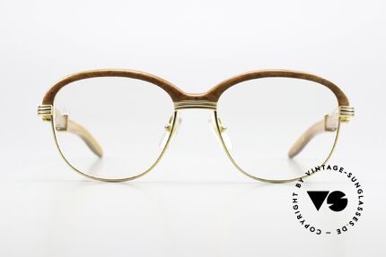 Cartier Malmaison Diego Maradona Wood Glasses, worn by Diego A Maradona (football World Cup 1990), Made for Men and Women Cartier Malmaison Diego Maradona Wood Glasses, worn by Diego A Maradona (football World Cup 1990), Made for Men and Women